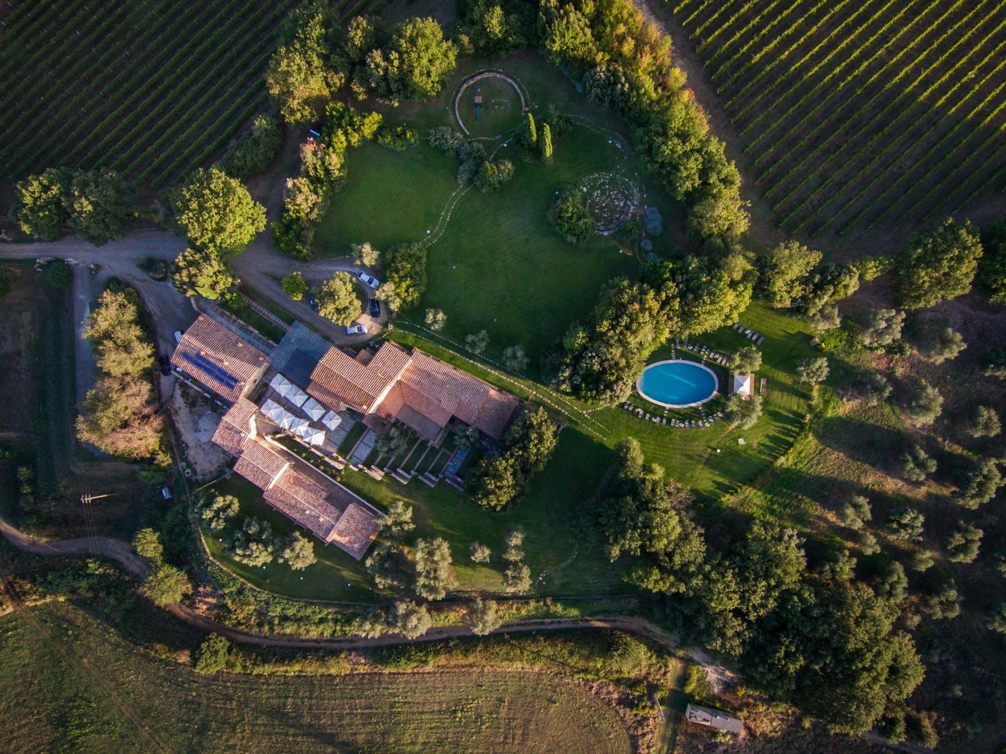 Гостевой дом Fattoria Pianetti Манчиано Экстерьер фото
