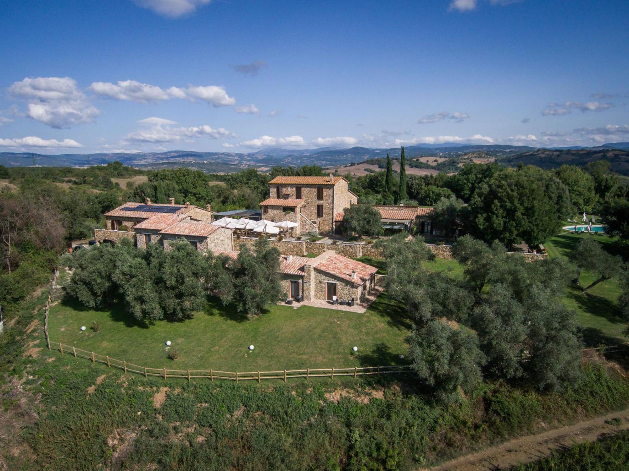 Гостевой дом Fattoria Pianetti Манчиано Экстерьер фото