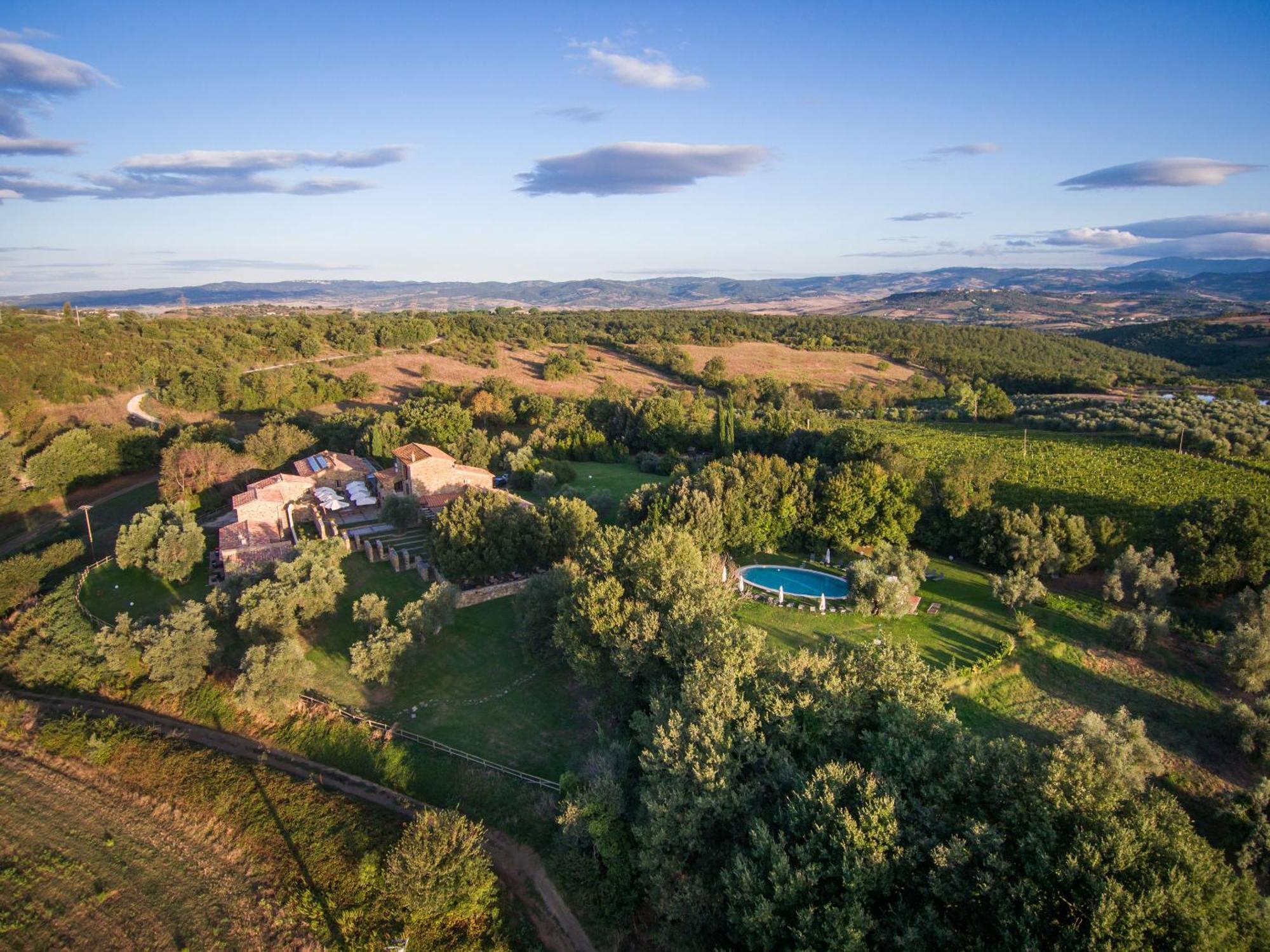 Гостевой дом Fattoria Pianetti Манчиано Экстерьер фото