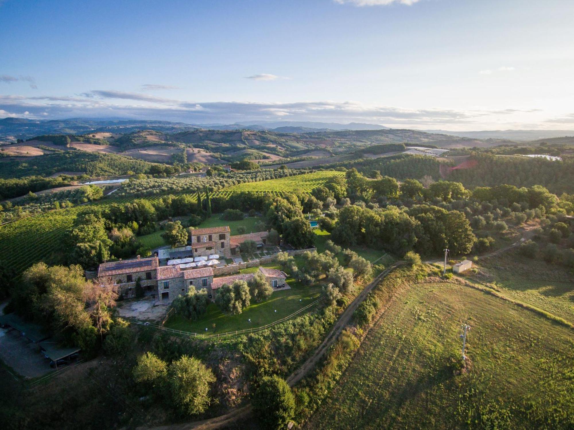 Гостевой дом Fattoria Pianetti Манчиано Экстерьер фото